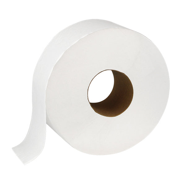 SaniNOW 2-Ply Jumbo Roll Tissue 3.3″ x 1000 ft (12 rolls)