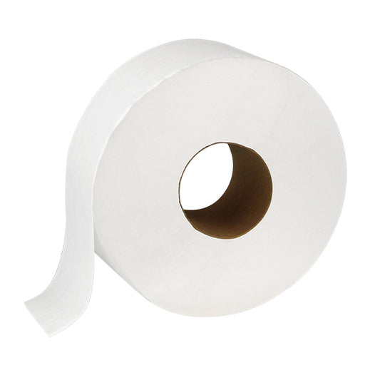 SaniNOW 2-Ply Jumbo Roll Tissue 3.3″ x 1000 ft (12 rolls)