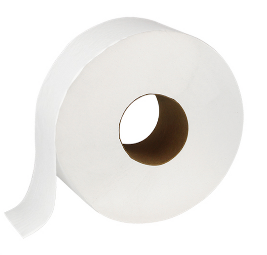 SaniNOW 2-Ply Jumbo Roll Tissue 3.5″ x 2000 ft (6 rolls)
