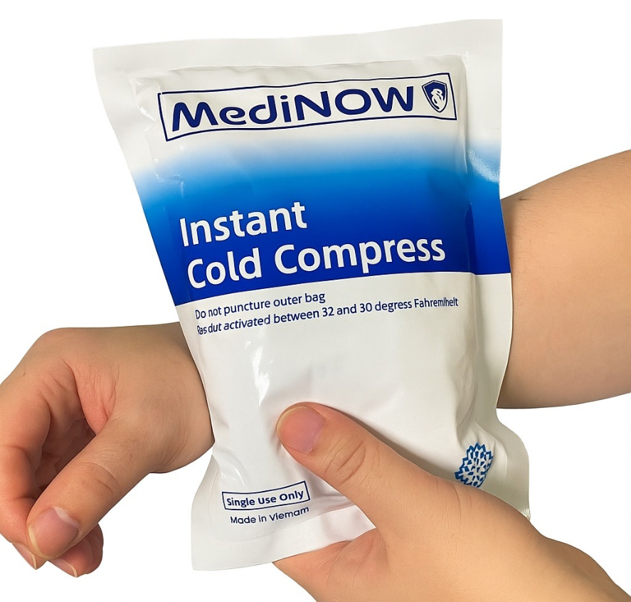 MediNOW Instant Cold Pack (6”x 9”) Disposable Cold Therapy Ice Packs for Pain Relief & Swelling, Inflammation (Case of 36)