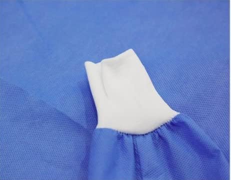 MediNOW AAMI Level 3 SMS Disposable Isolation Gown Non-woven SMS for Lab Medical Hospital (60/case)