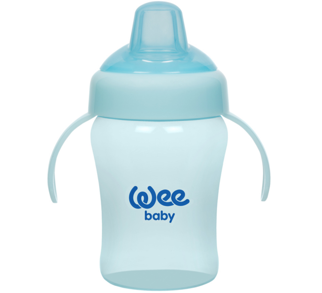 Wee Baby Non-Spill Training Sippy Cup with Grip (240 ml)