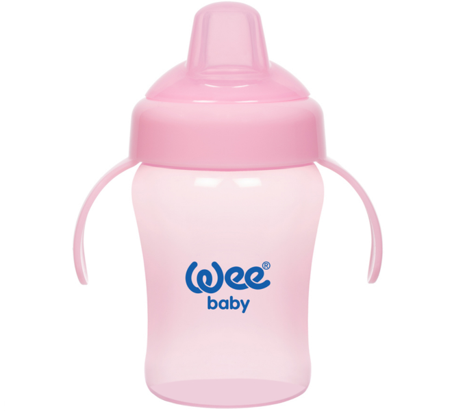 Wee Baby Non-Spill Training Sippy Cup with Grip (240 ml)