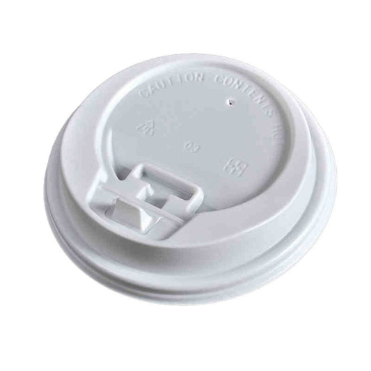 EatNOW White Dome Plastic Lid For 10-24 oz Squat Cups (1,000 pcs)