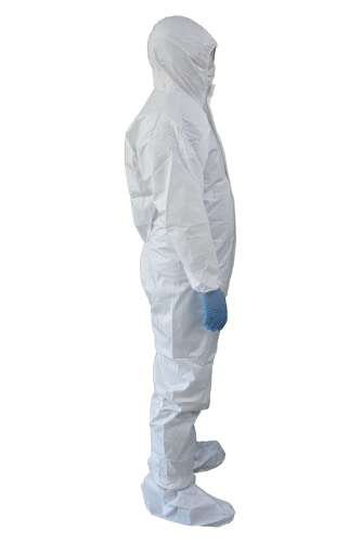 NOW Interactives YLD Disposable Protective Coverall Heavy Duty Painters Type 5/6 Coveralls (YLD 700)