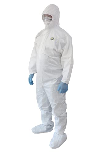 NOW Interactives YLD Disposable Protective Coverall Heavy Duty Painters Type 5/6 Coveralls (YLD 700)