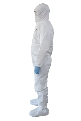 NOW Interactives YLD Disposable Protective Coverall Heavy Duty Painters Type 5/6 Coveralls (YLD 700)