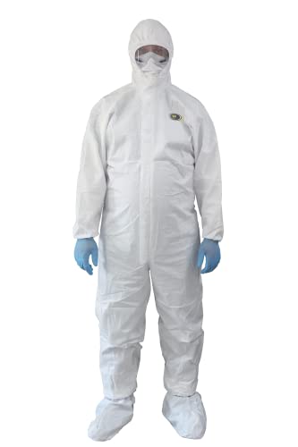 NOW Interactives YLD Disposable Protective Coverall Heavy Duty Painters Type 5/6 Coveralls (YLD 700)