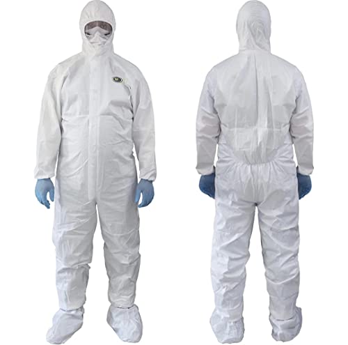 NOW Interactives YLD Disposable Protective Coverall Heavy Duty Painters Type 5/6 Coveralls (YLD 700)